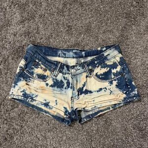 American-vintage Women's Blue and Navy Shorts